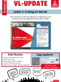 VL-Update Plakat