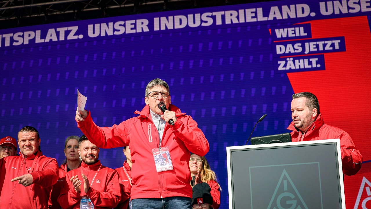 Knut Giesler und Marco Gasse auf der Bühne