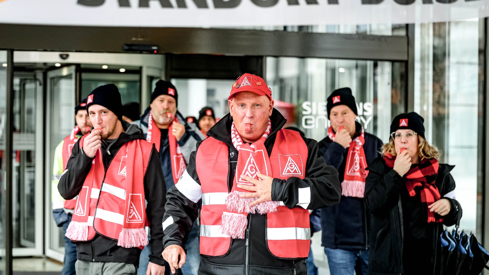 Warnstreik Siemens Energy Duibsurg 
