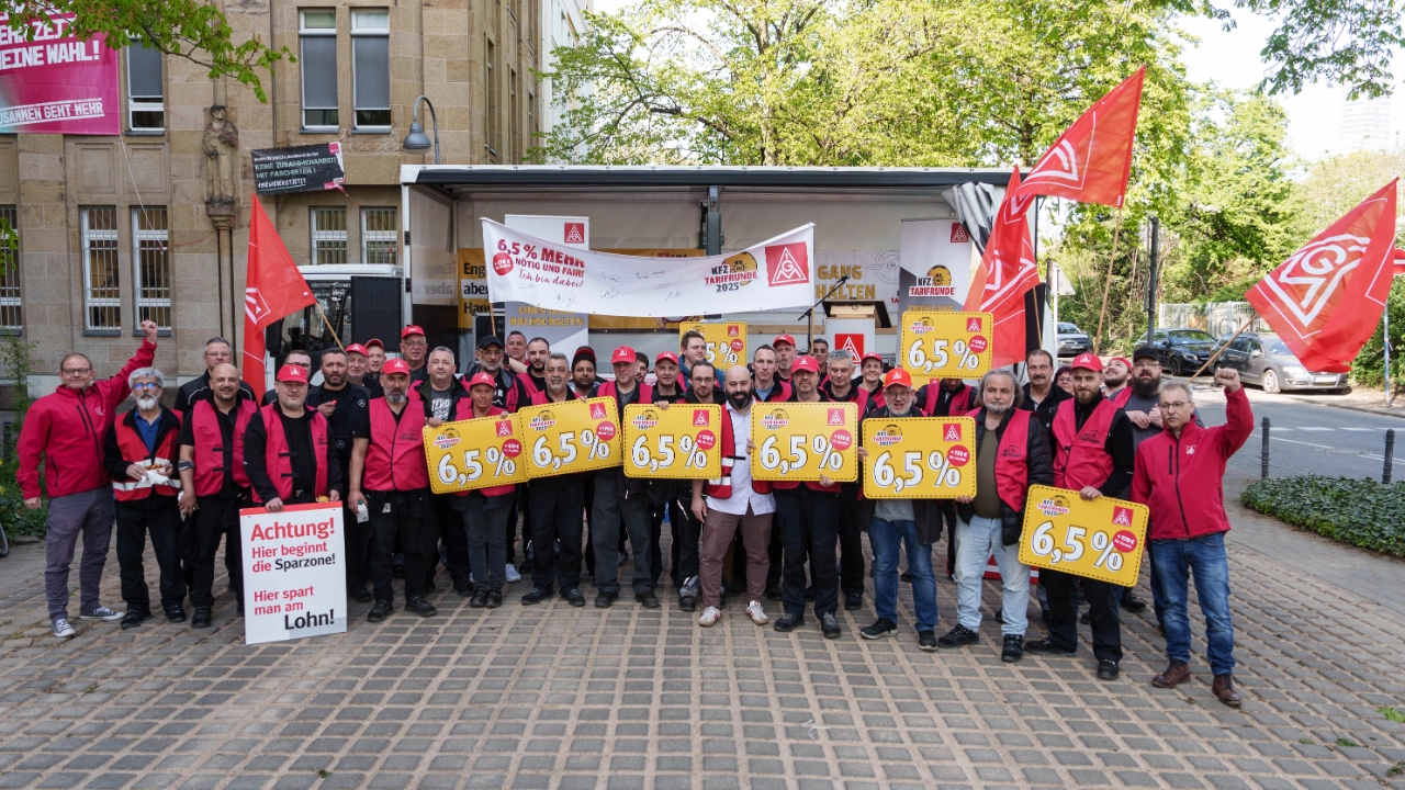 Kfz Handwerk Warnstreik 2025