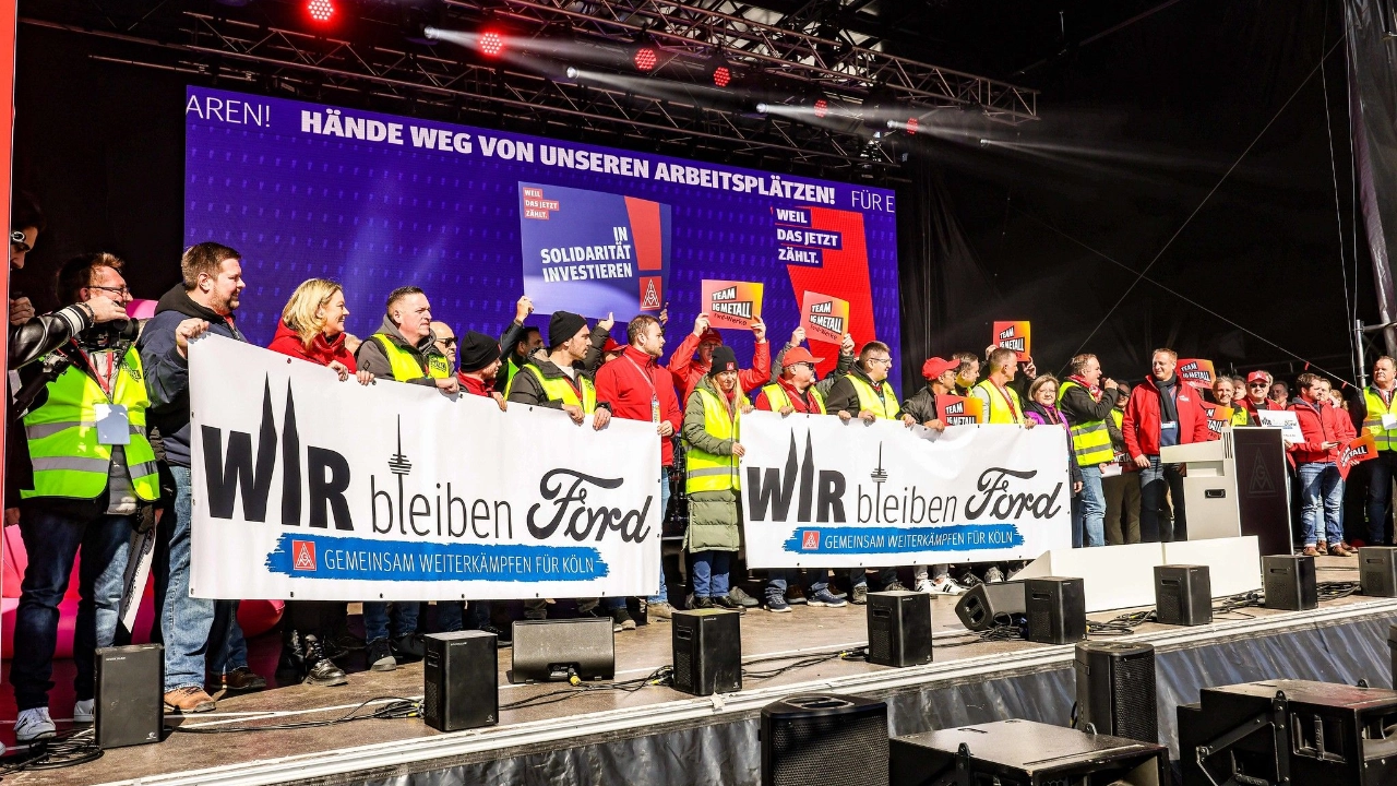 Ford Aktion auf der Bühne