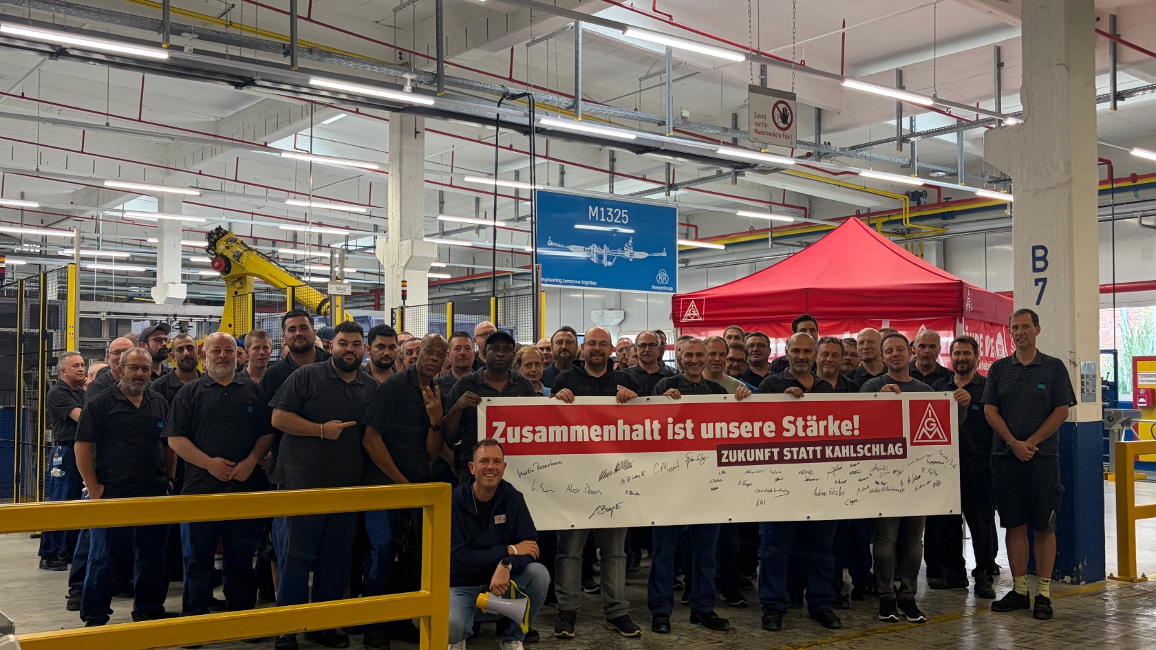 Automobil-Aktionstag bei thyssenkrupp Presta