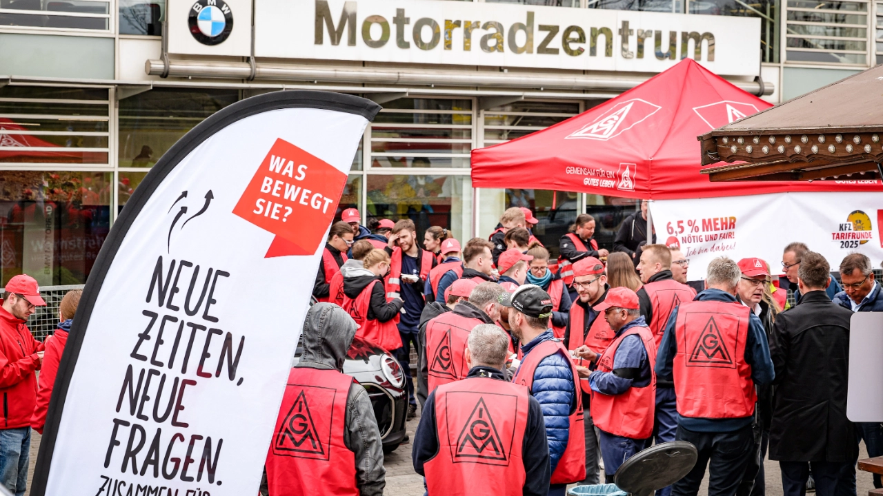 Kfz Handwerk Warnstreik 2025
