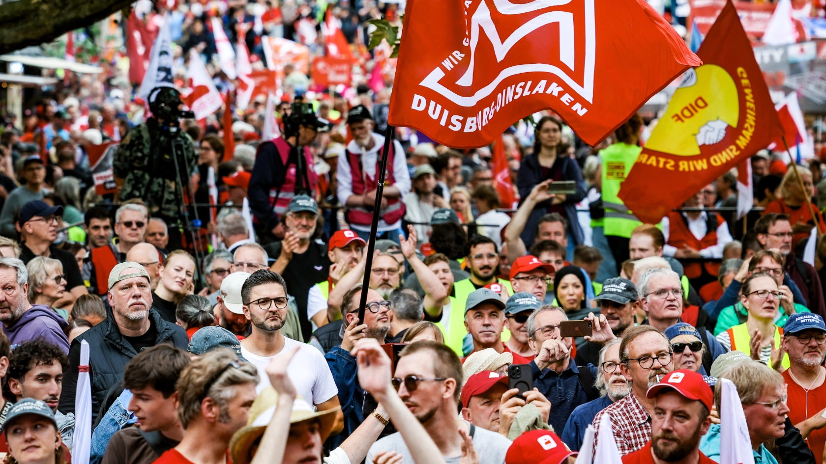 IG Metall Duisburg-Dinslaken Sozialstaatsdemo Essen