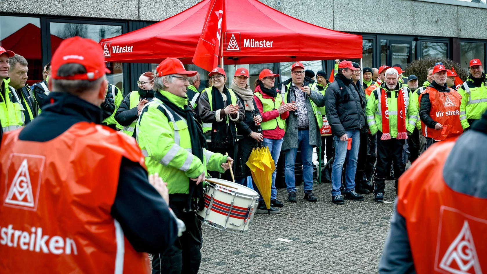 Warnstreik Parador, 15.01.26