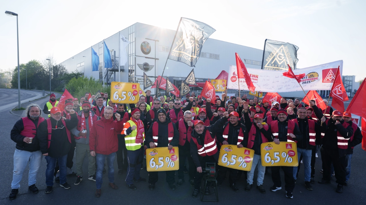 Kfz Handwerk Warnstreik 2025