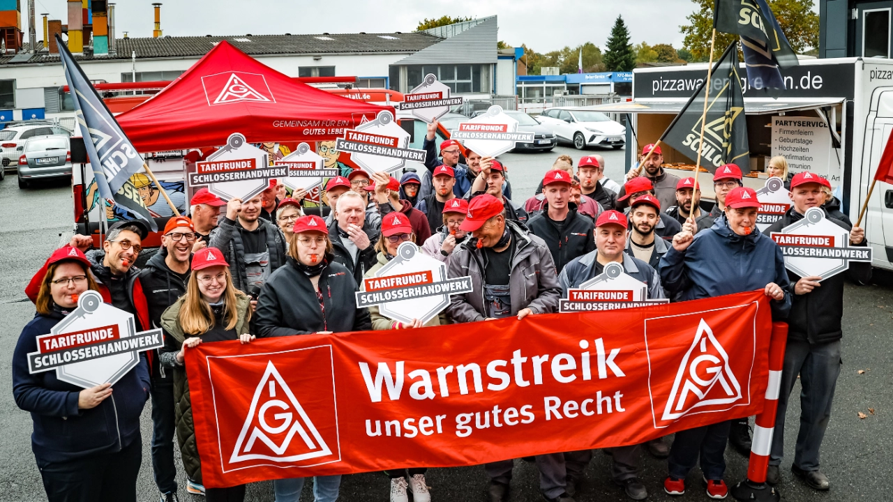 Warnstreiks Schlosser 2025