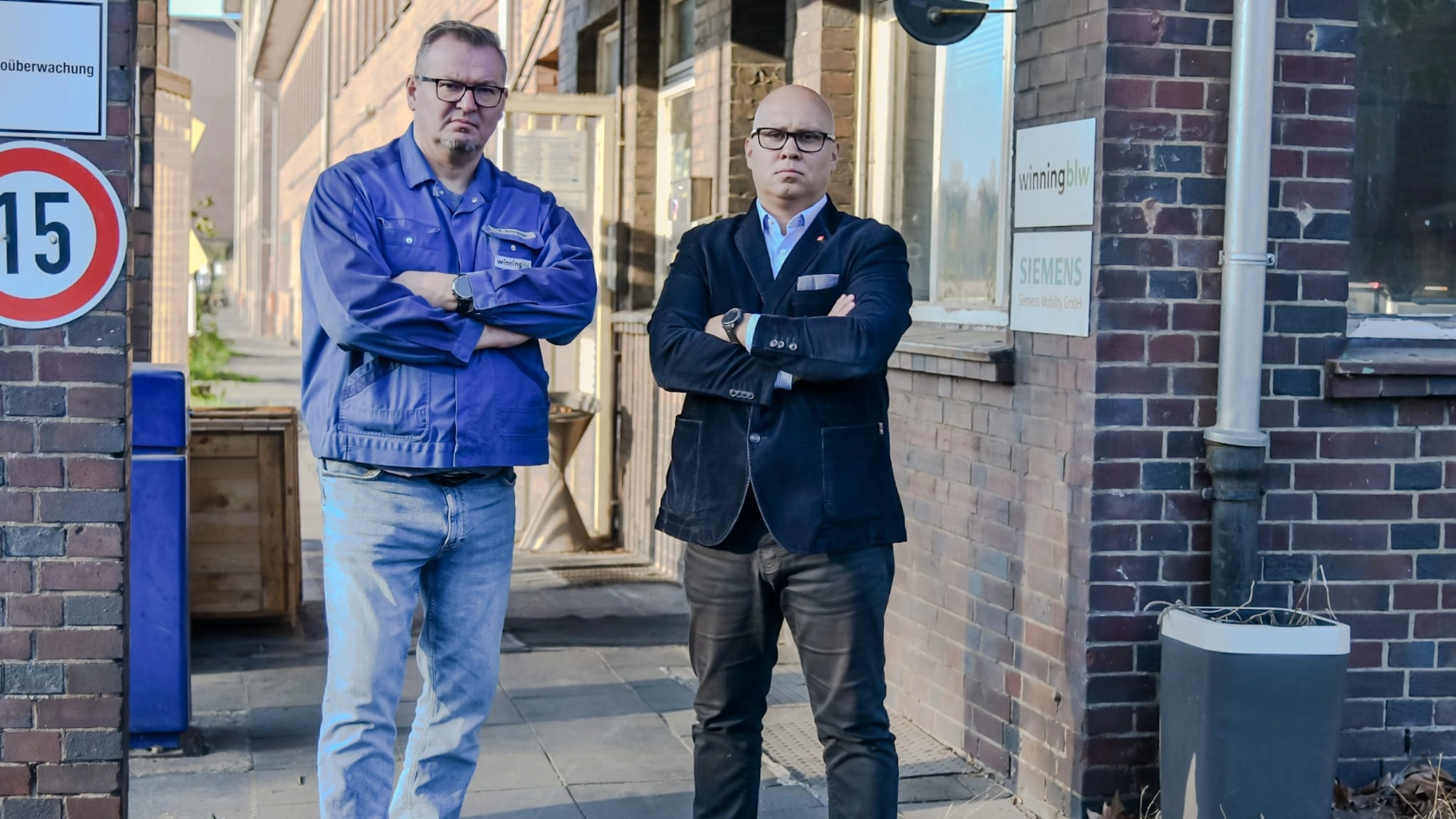 Mike Schraven (l.) und Ünsal Baser (r.)