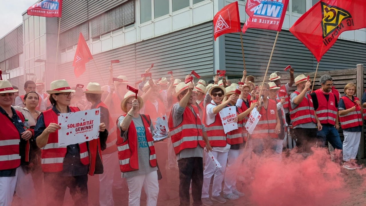 Zweiter Warnstreik dbl Böge