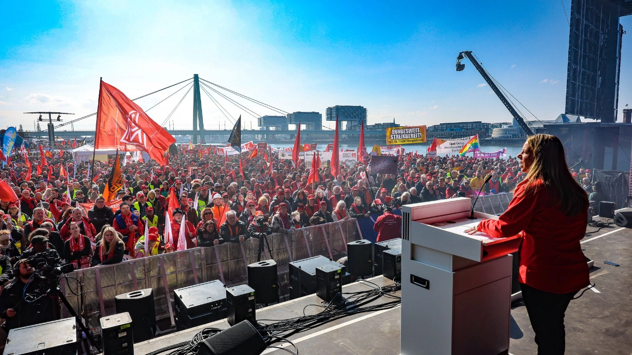 Nadine Boguslawski auf der Bühne