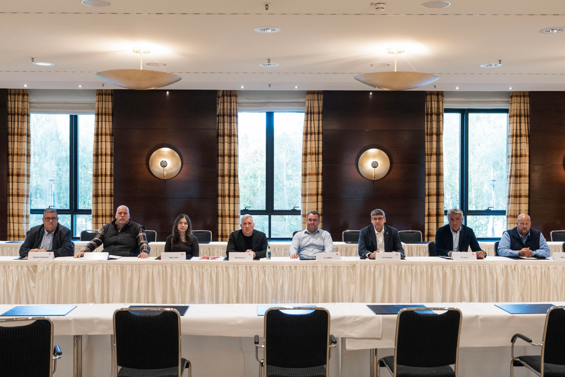 Auftakt -Foto dritte Tarifverhandlung