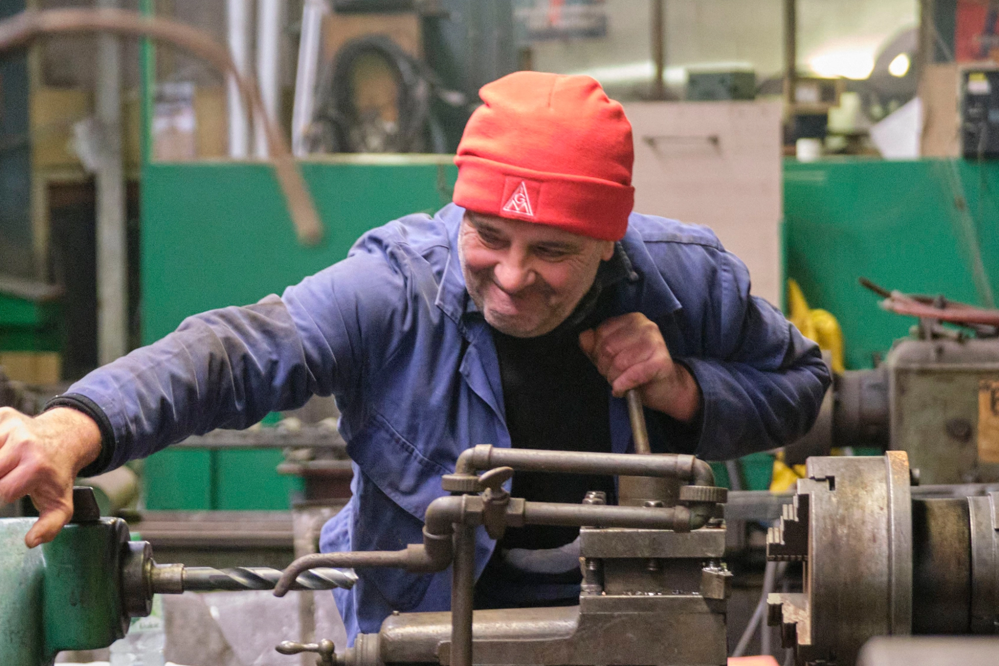  Roger Koch ist Schlosser bei BWR Waggonreparatur GmbH in Rastatt