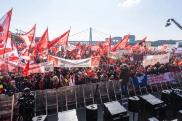 Weil das jetzt zählt! - Aktionstag der IG Metall in Köln 