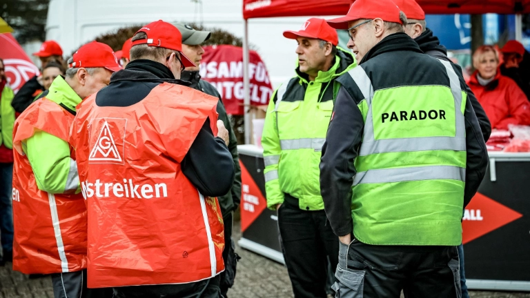 Warnstreik Parador, 15.01.26