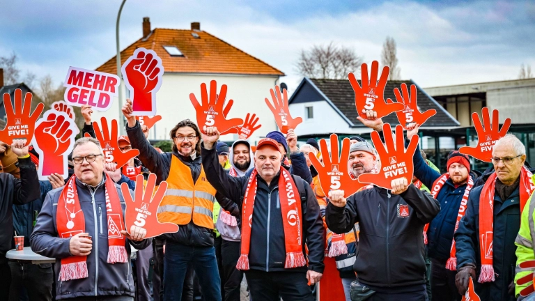 Warnstreik Westag, 14.01.26