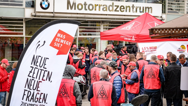 Kfz Handwerk Warnstreik 2025
