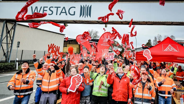 Warnstreik Westag, 14.01.26