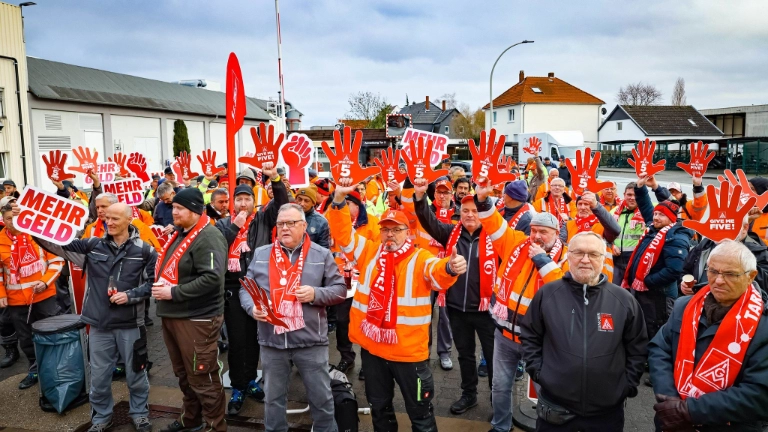 Warnstreik Westag 14.01.26