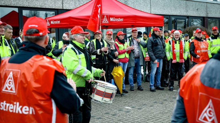 Warnstreik Parador, 15.01.26