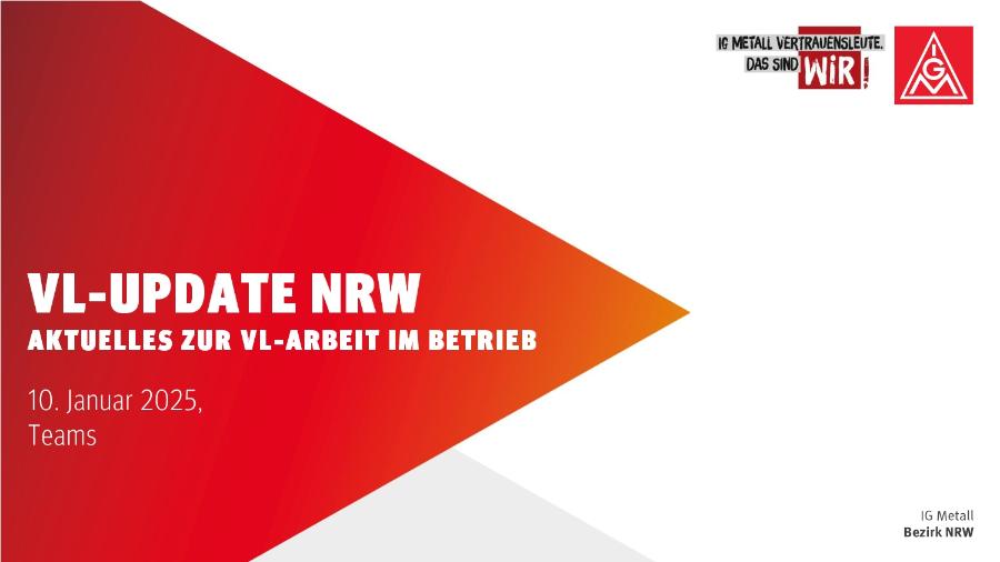 VL-Update Januar 2025