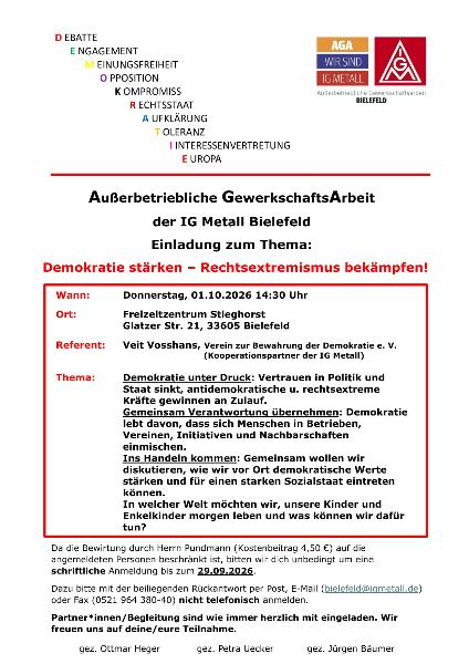 Einladung Demokratie stärken!