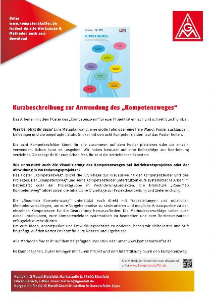 Arbeiten mit dem Kompetenzweg