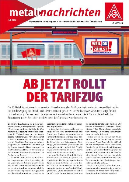 Metallnachrichten Nr. 1